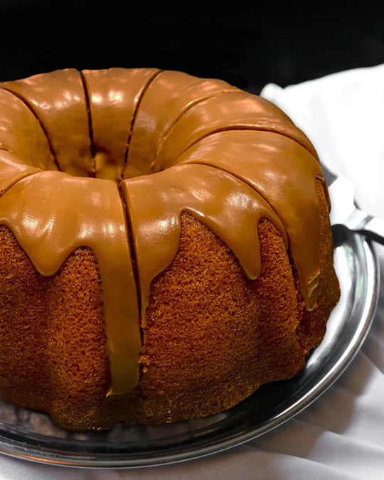 Golden Banana Butterscotch Bundt