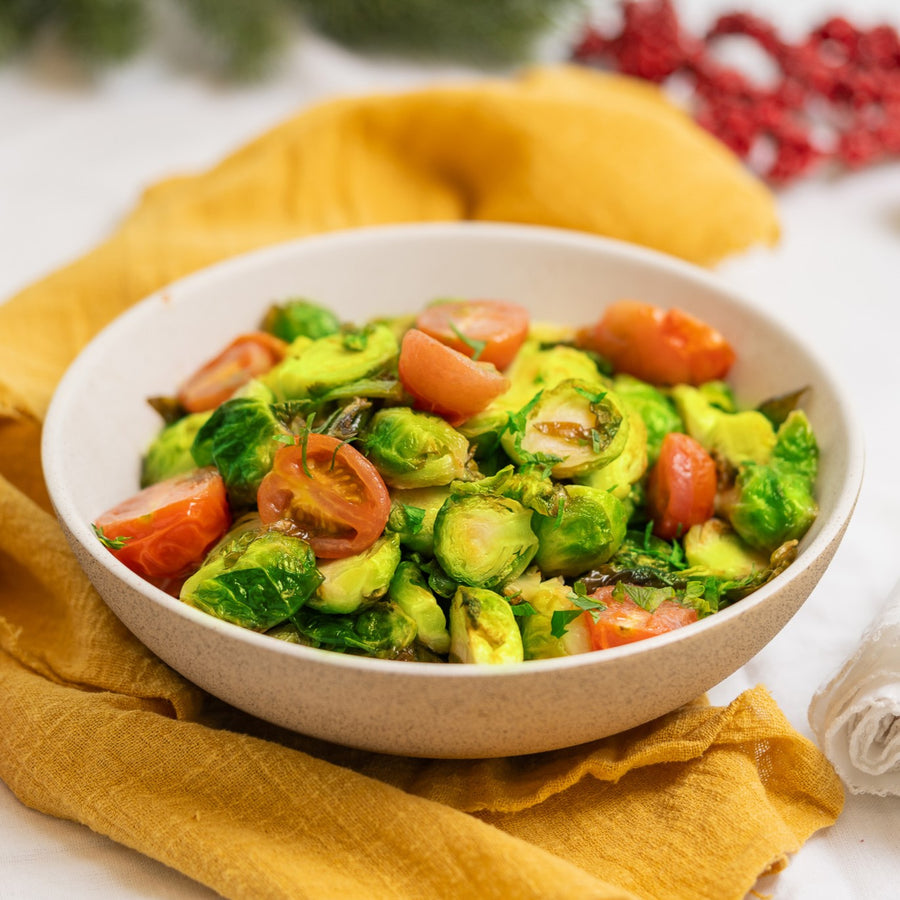 Maple-Glazed Brussels Sprouts