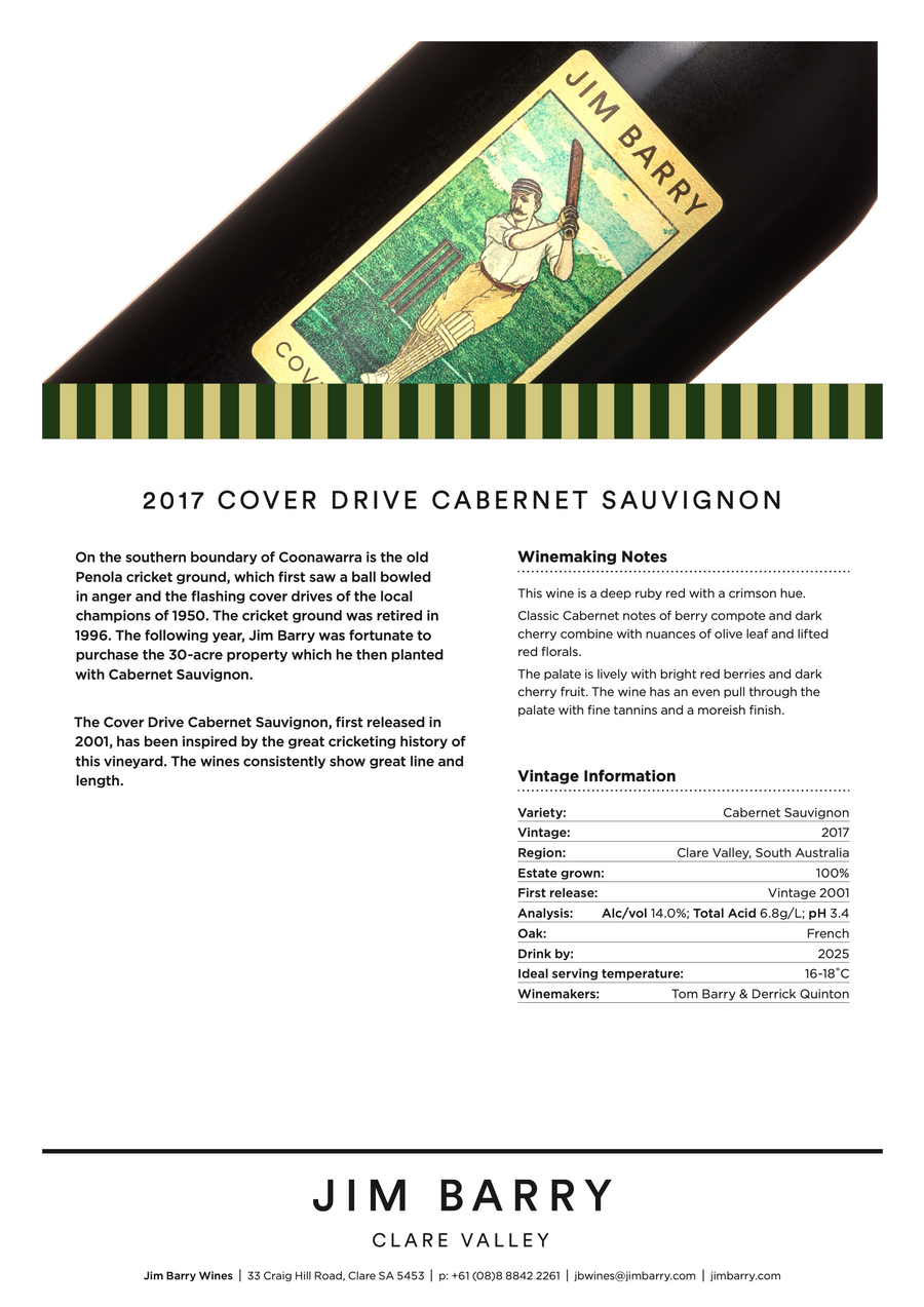 Jim Barry 'Cover Drive' Cabernet Sauvignon